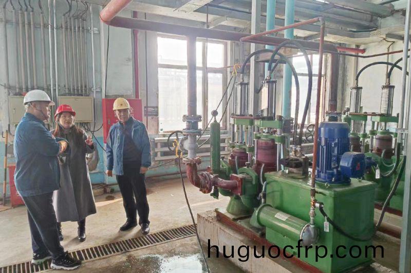 万川环保集团领导远赴吉林石化项目视察： 顺利完成设备安装调试工作 待交付甲方