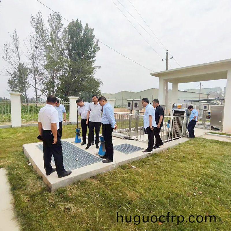 热烈欢迎各领导视察我司承建的宁陵县污水处理厂项目